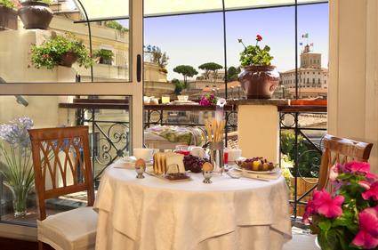 Hotel La Fenice | Rome | Inizia la Tua Giornata di fronte una Splendida Vista 